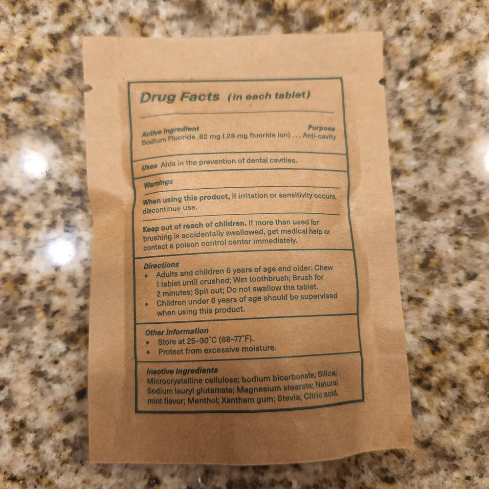 By Humankind Toothpaste tablets - Picture 2 of 2